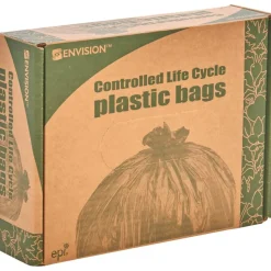 Stout Controlled Life Cycle Plastic Bags, 1.10-mil, 33 Gallons, 33