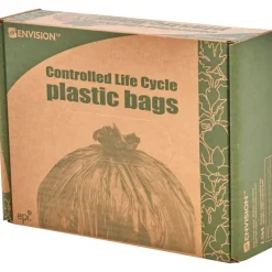 Stout Controlled Life Cycle Plastic Bags, 1.10-mil, 33 Gallons, 33