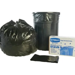 Stout Pest-Guard 2.00-mil Insect Repellent Trash Bags, 55 Gallons, 37