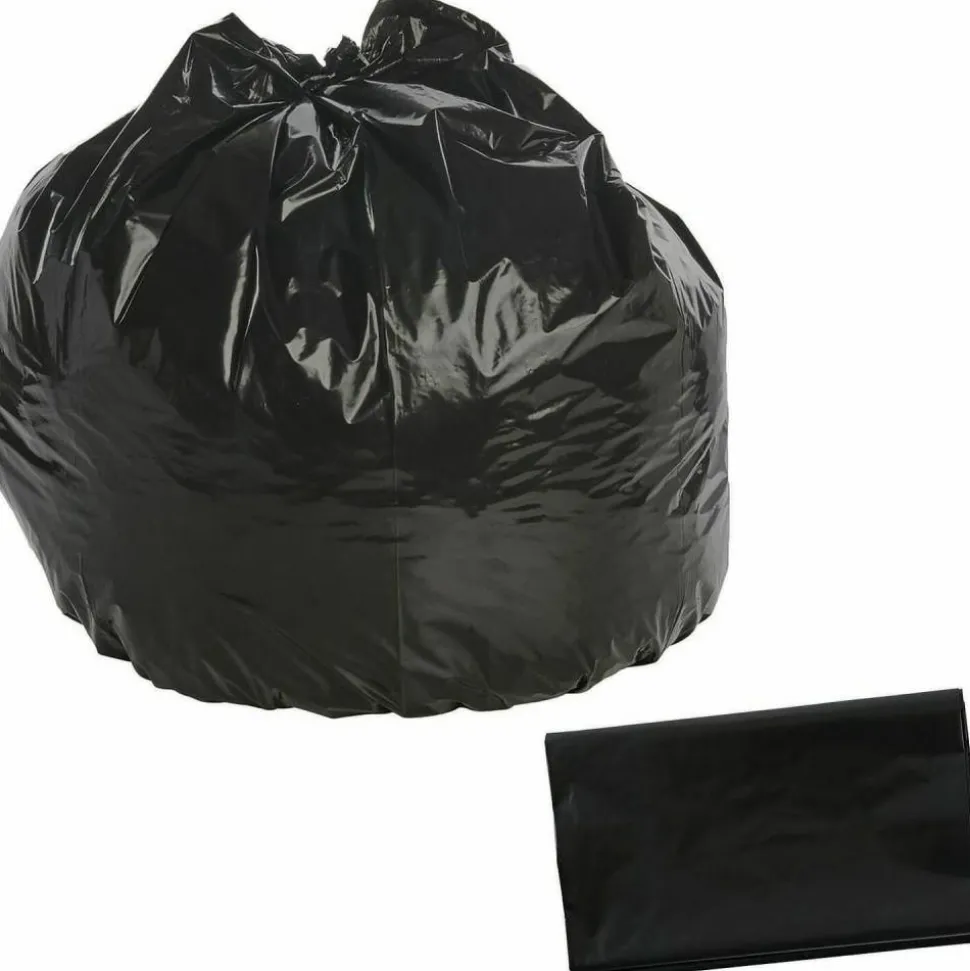 Stout Trash Bags, 1.3-mil, 33 Gallons, 33" x 40", Brown, Carton Of 100