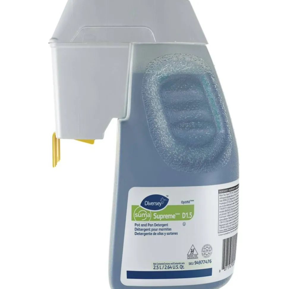 Suma Supreme Pot & Pan Detergent, 84.5 Oz Bottle