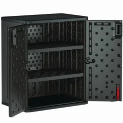 Suncast Commercial Base Storage Cabinet, 30 x 20.25 x 36, Gray