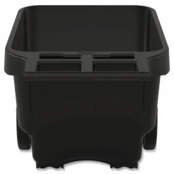Suncast Commercial 9 cu ft Yard Cart, 28 x 49.5 x 27.5, Resin, Black