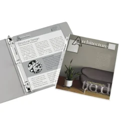 Super Heavyweight Sheet Protectors, 8-1/2" x 11", Clear, Box Of 200