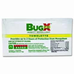SUREFILL Insect Repellent Wipes with DEET, 0.27 oz, 100 Wipes