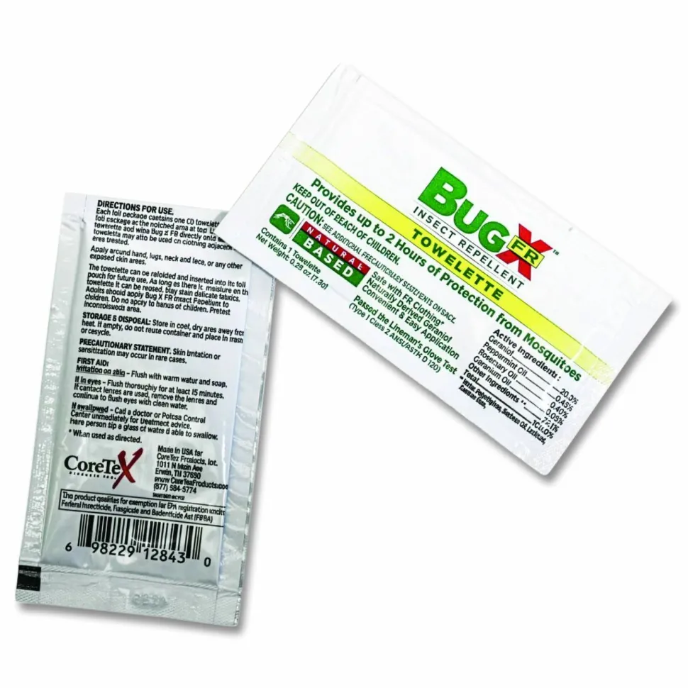 SUREFILL Insect Repellent Wipes with DEET, 0.27 oz, 100 Wipes
