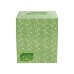 Surpass Facial Tissue for Business, Pop-Up Box, 2-Ply, White, 90 Sheets/Box, 36 Boxes/Carton