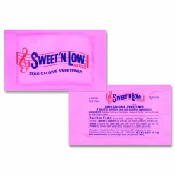 Sweet'N Low Sugar Substitute, 1 g Packet, 400/Box, 4 Box/Carton