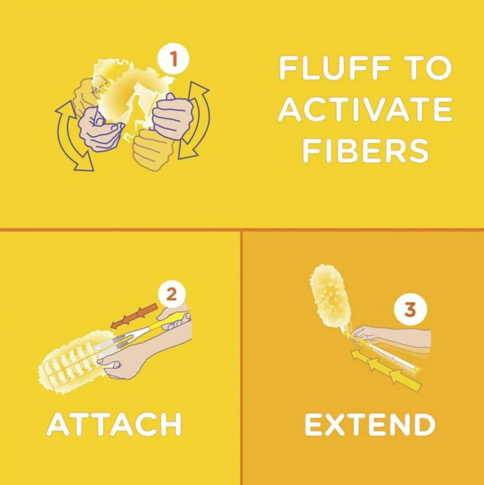 Swiffer 360° Dusters Extender Kit, White