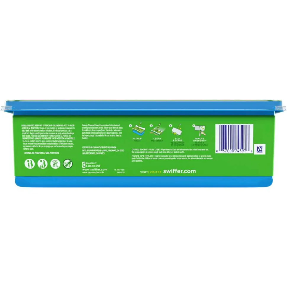 Swiffer Sweeper Wet Mopping Pad Refills, Open-Window Fresh Scent, 24 Count