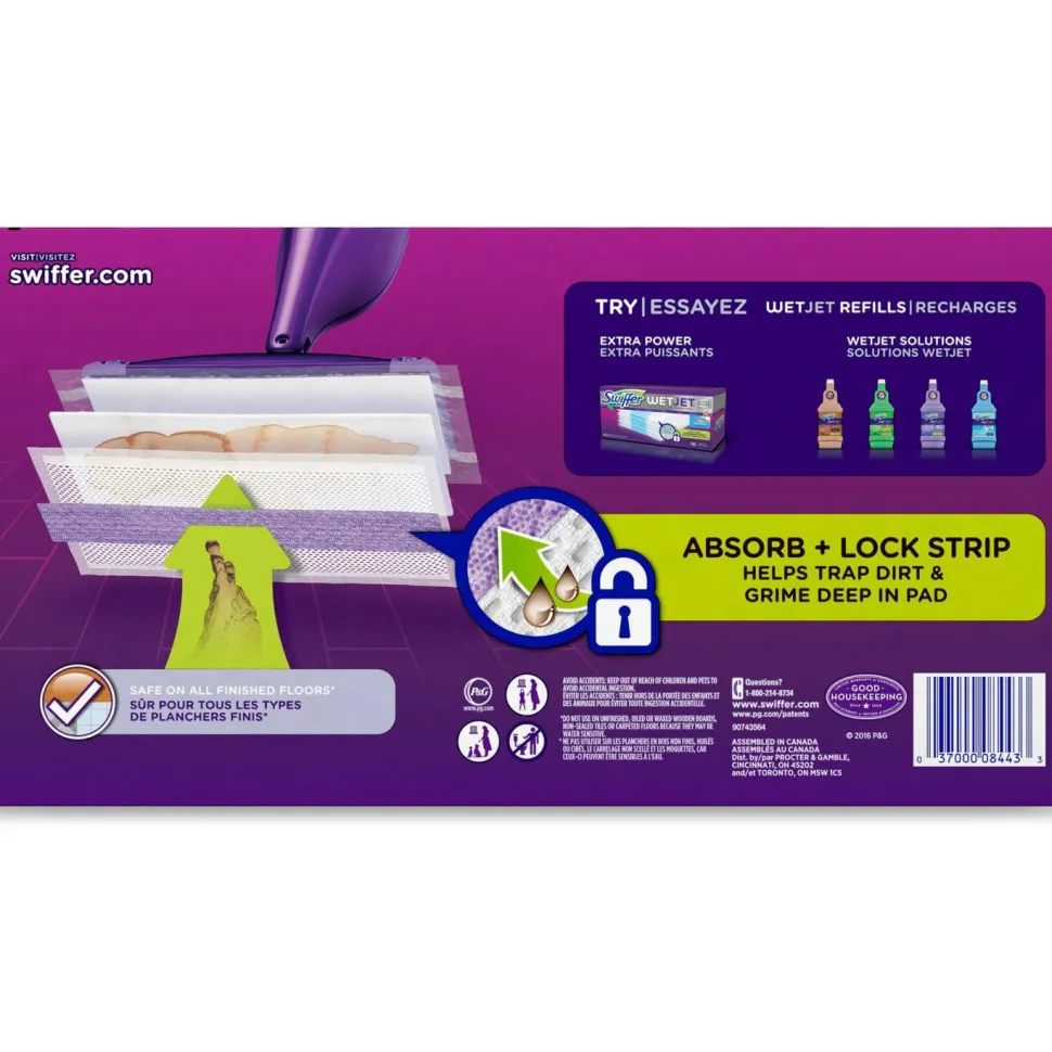 Swiffer WetJet Pad Refills, Pack Of 24