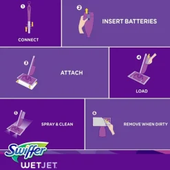 Swiffer WetJet System Refill Cloths, 14