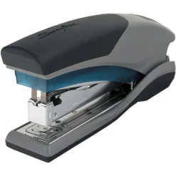 Swingline Optima 25 Reduced Effort Stapler, 25 Sheets Capacity, Blue/Gray