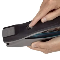Swingline Optima 25 Reduced Effort Stapler, 25 Sheets Capacity, Blue/Gray