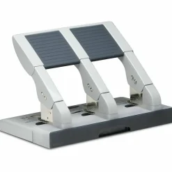 Swingline Antimicrobial High Capacity Heavy Duty Punch, 3 Holes, 75 Sheets - 3 Punch Head(s) - 75 Sheet Capacity - 9/32