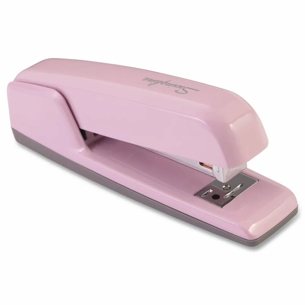 Swingline 747 Business Full Strip Desk Stapler, 30 Sheet Capacity, Blush Pink