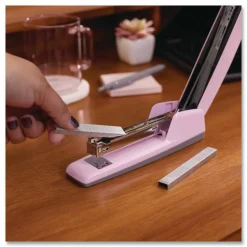 Swingline 747 Business Full Strip Desk Stapler, 30 Sheet Capacity, Blush Pink