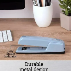 Swingline 747 Business Stapler, 25 Sheets Capacity, Sky Blue
