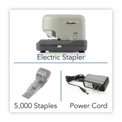 Swingline Cartridge Electric Stapler, Gray