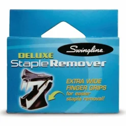 Swingline Deluxe Staple Remover, Extra Wide, Steel Jaws, Black