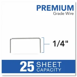 Swingline 502e Staple Cartridge for Desktop Electric Stapler - 1500 Per Cartridge - Standard - 1/4