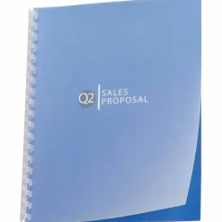 Swingline GBC ClearView Presentation Covers, Clear Frost, Pack Of 25