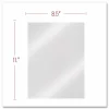 Swingline GBC ClearView Standard Presentation Covers, 8 1/2' x 11", Clear, Box Of 100
