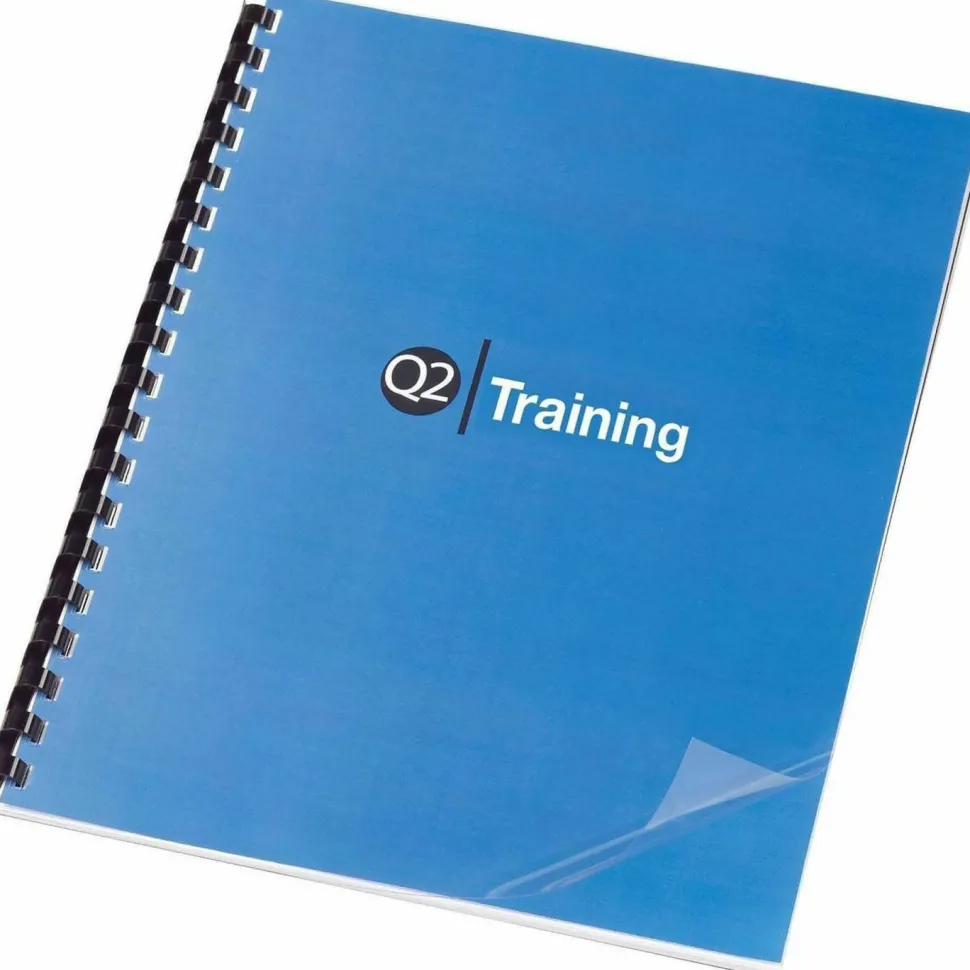 Swingline GBC ClearView Standard Presentation Covers, 8 1/2' x 11", Clear, Box Of 100