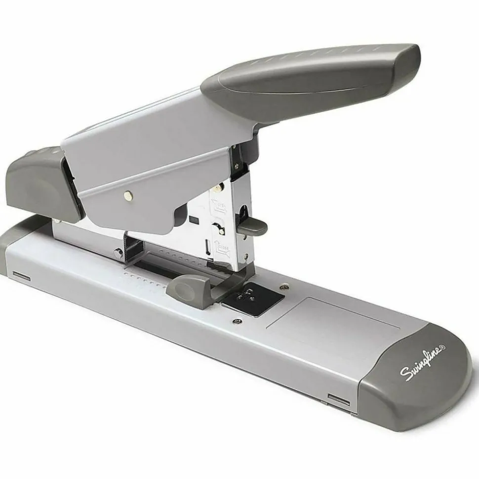 Swingline 390 Heavy-Duty Stapler, Platinum