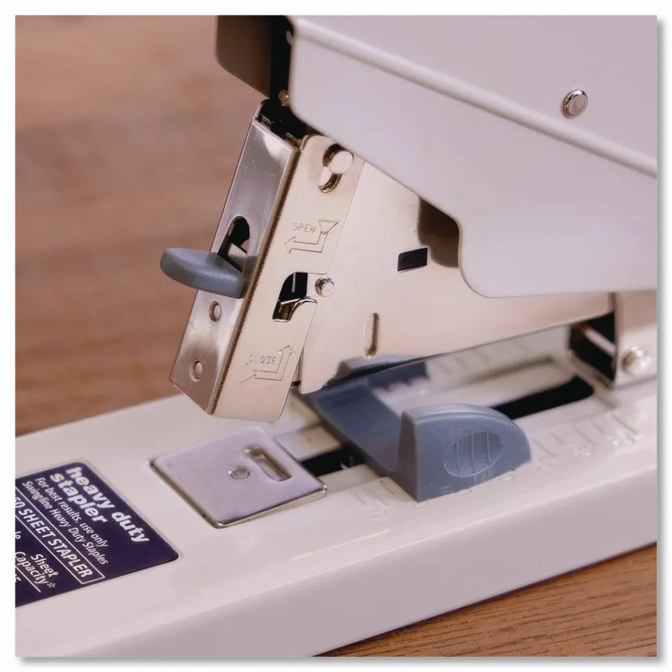 Swingline 390 Heavy-Duty Stapler, Platinum