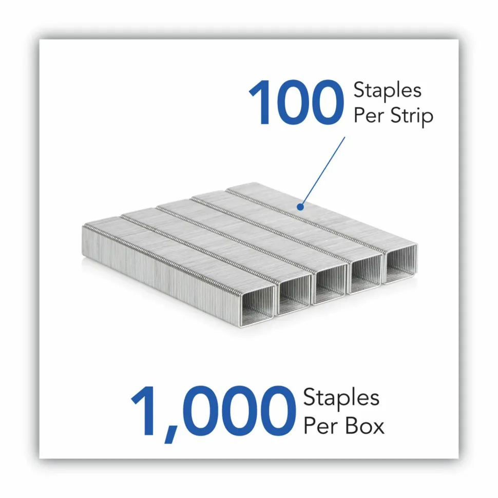 Swingline Heavy-Duty Staples, 3/8", Box Of 1,000