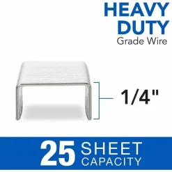 Swingline Heavy-Duty Staples, 1/4