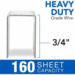 Swingline Heavy-Duty Staples, 3/4", Box Of 1,000