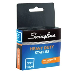 Swingline Heavy-Duty Staples, 3/4