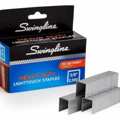 Swingline LightTouch Heavy-Duty Staples, 5/8