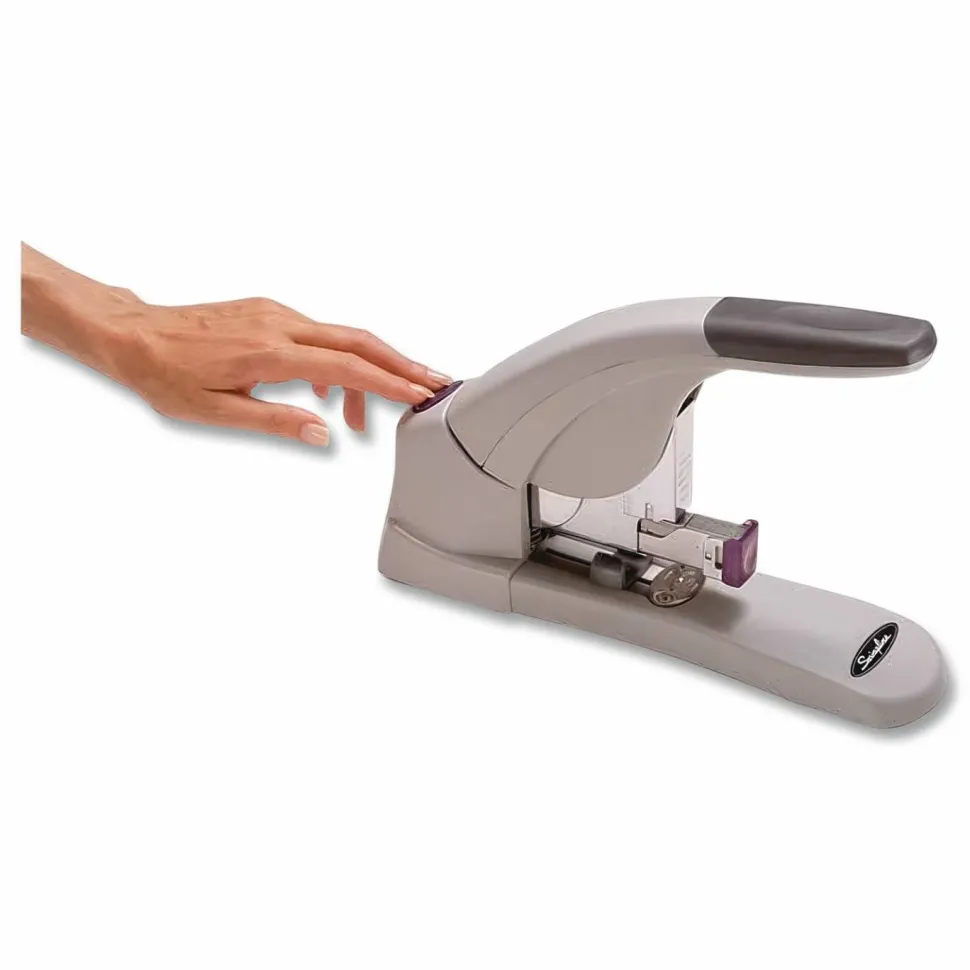 Swingline LightTouch Heavy-Duty Stapler, Silver