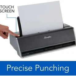 Swingline Model 532 2-Hole Punch, Black/Gray
