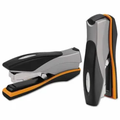 Swingline Optima 40 Desk Stapler, Silver/Black/Orange