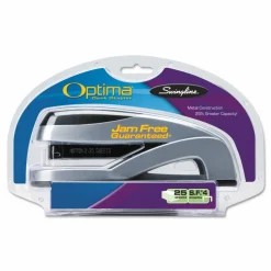 Swingline Optima Desktop Stapler, 25 Sheets Capacity, Silver