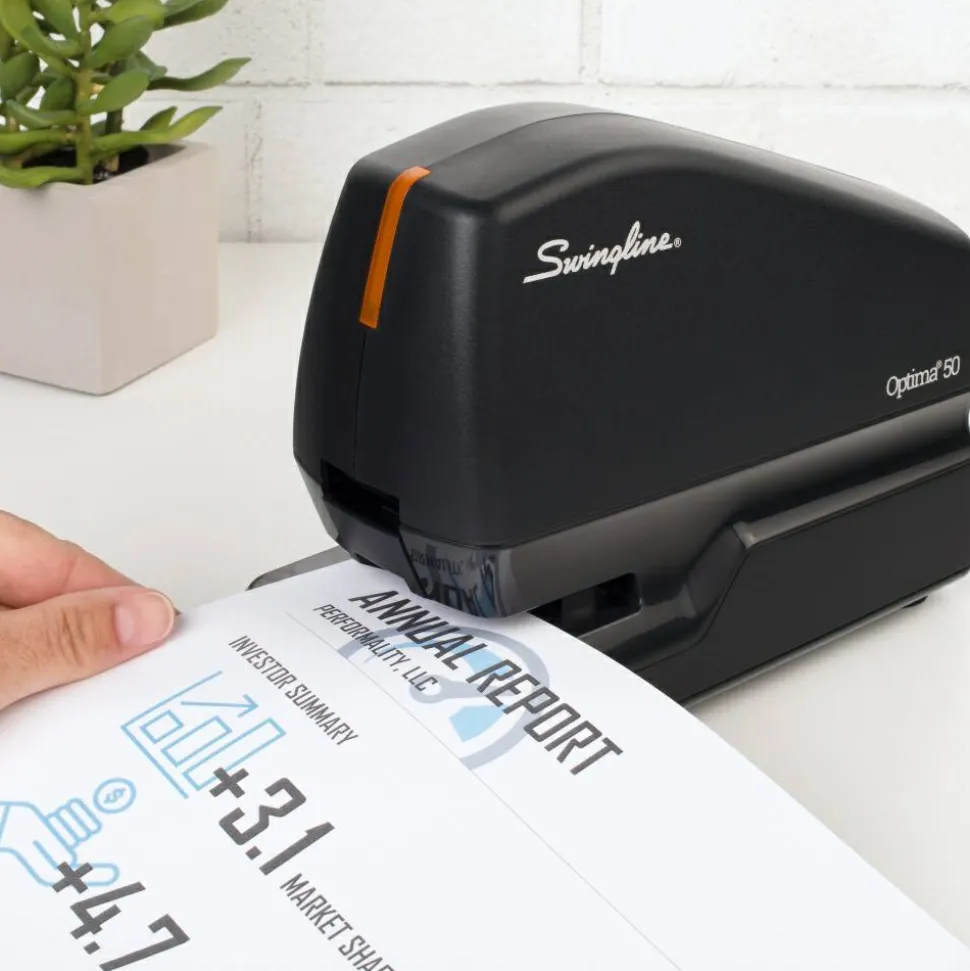 Swingline Optima 50 Electric Stapler Value Pack