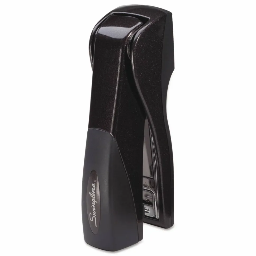 Swingline Optima Grip Compact Stapler, 25-Sheet Capacity, Graphite