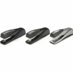 Swingline Optima Grip Compact Stapler, 25-Sheet Capacity, Graphite