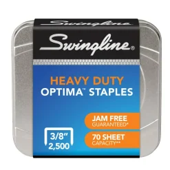 Swingline Optima High-Capacity Staples, Box Of 2,500