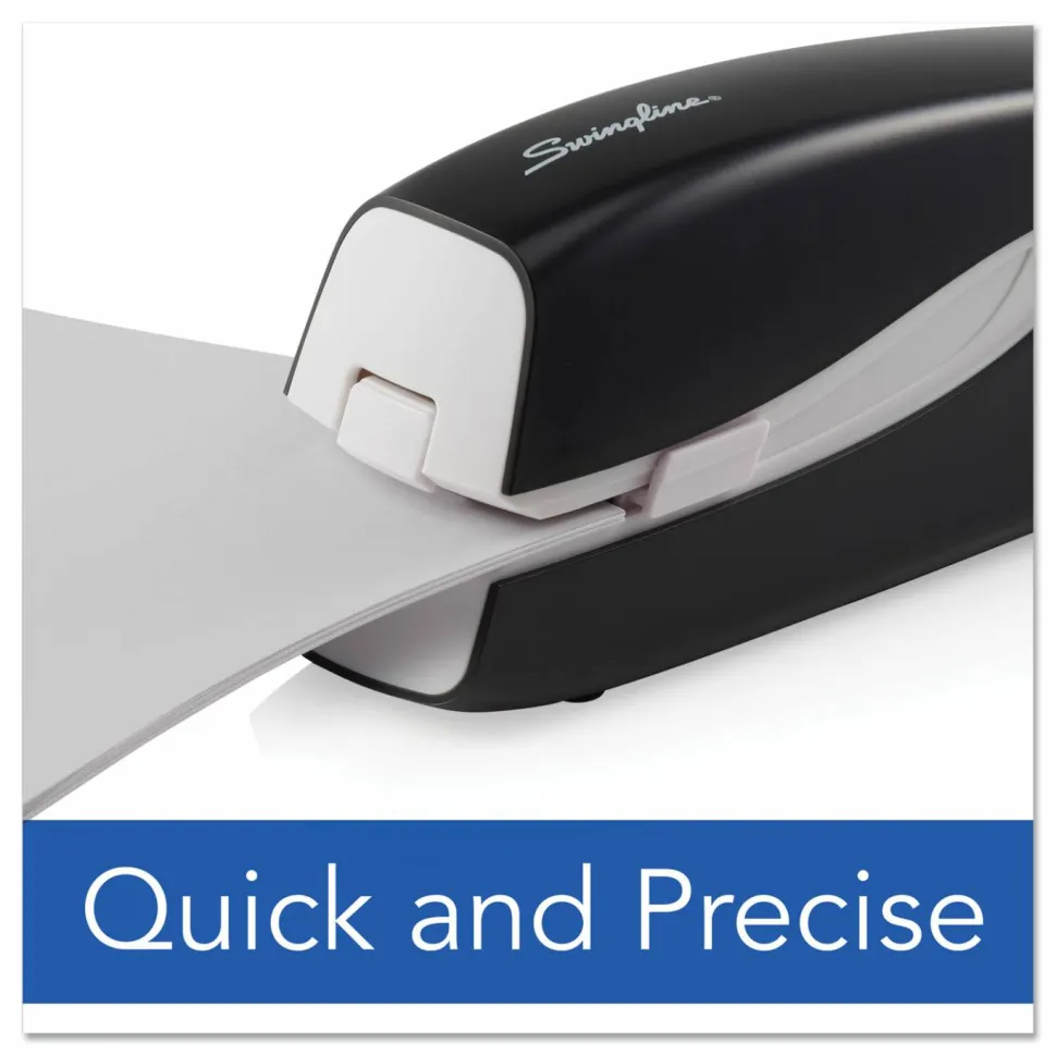 Swingline Portable Electric Stapler, Black