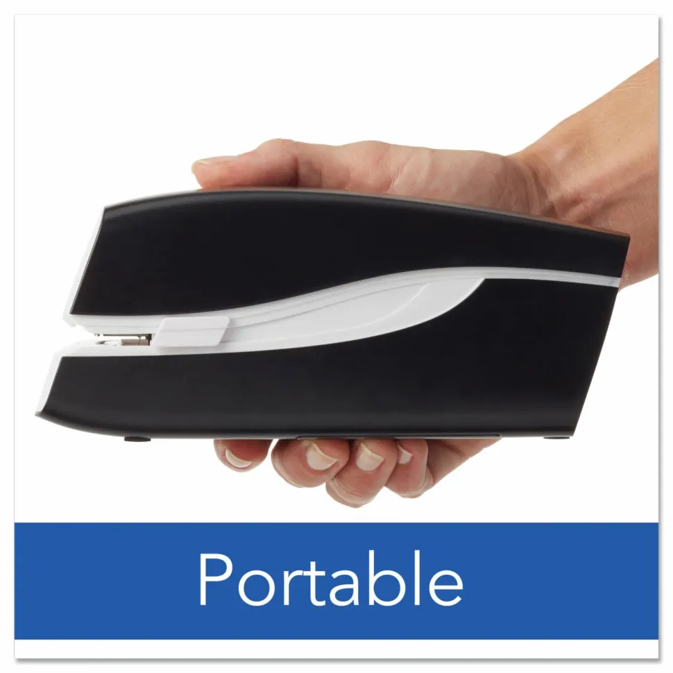 Swingline Portable Electric Stapler, Black