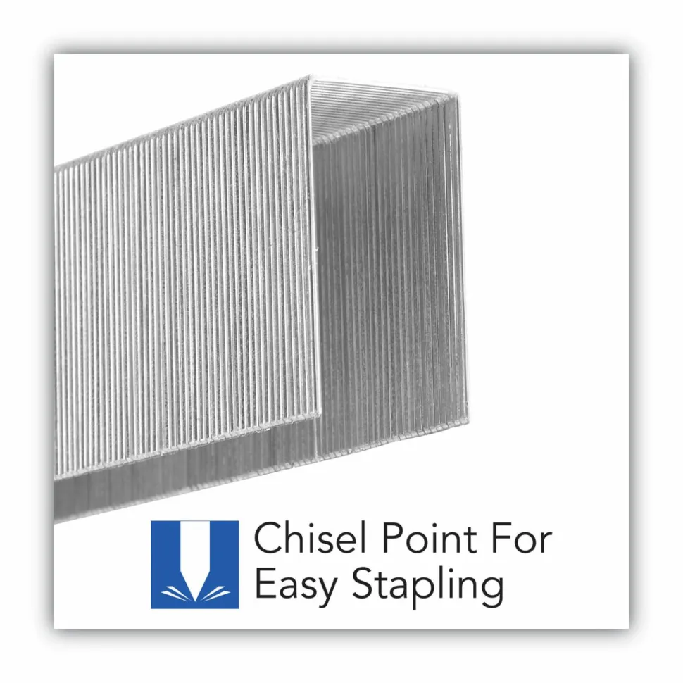 Swingline Premium Heavy Duty Staples, 15/16" Leg, 100 Per Strip, 1,000/Box - 100 Per Strip - Heavy Duty - 15/16" Leg - Holds 210 Sheet(s) -
