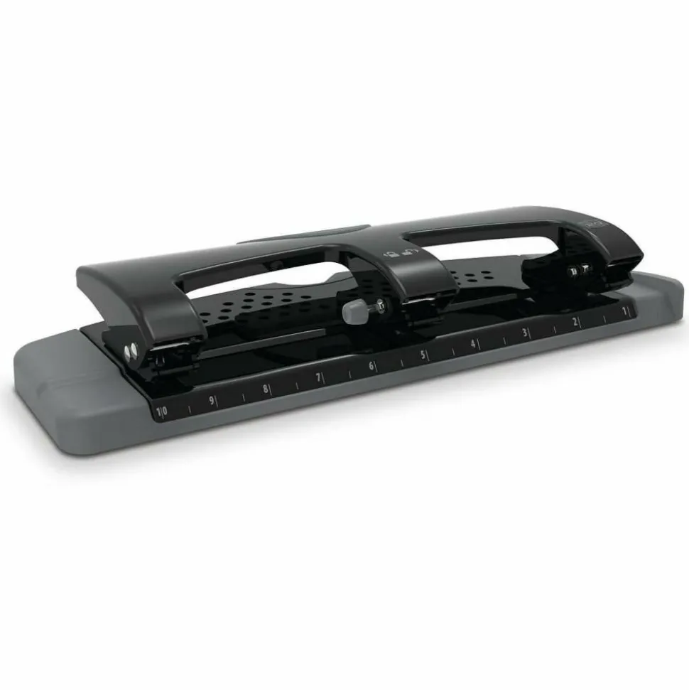 Swingline SmartTouch 3-Hole Low-Force Punch, 20-Sheet Capacity