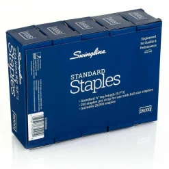 Swingline Standard Staples, 1/4