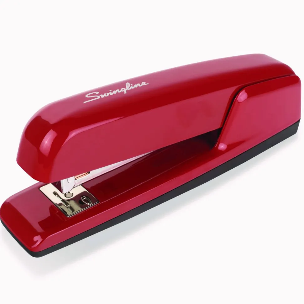 Swingline 747 Stapler, 25 Sheets Capacity, Rio Red