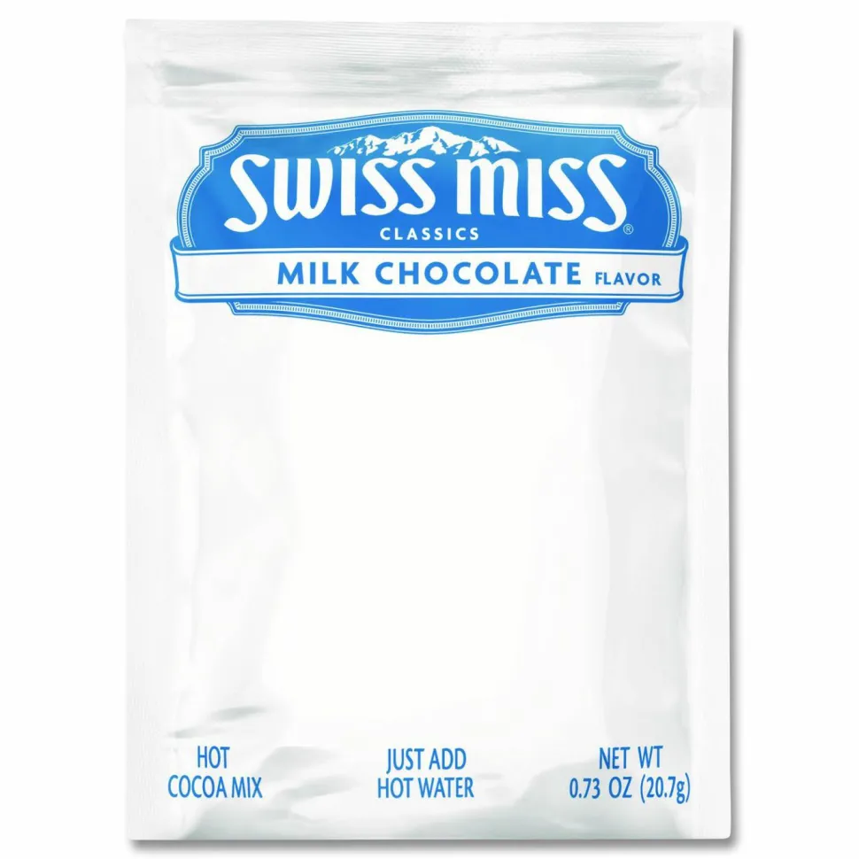 Swiss Miss Hot Cocoa, 0.73 Oz, Box Of 50 Packets